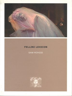 cover image of Fellini Lexicon